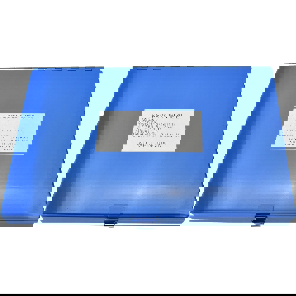 Tap & Die Set: 1/4-20 to 3/4-10 Taps, UNC