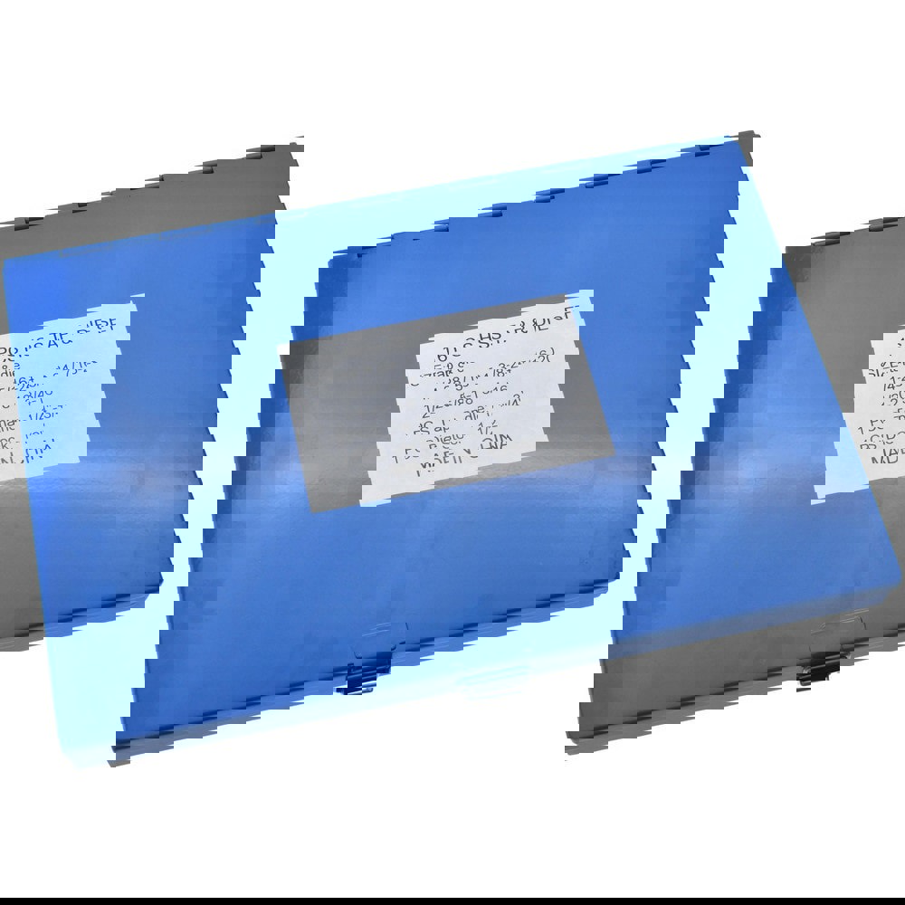 Tap & Die Set: 1/4-28 to 3/4-16 Taps, UNF