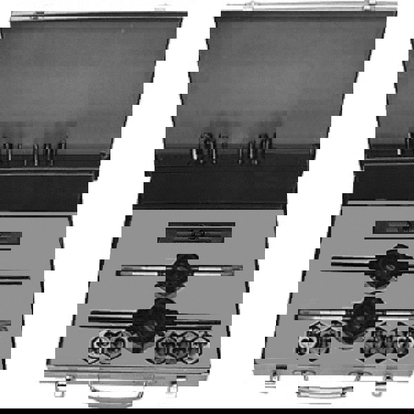 Tap & Die Set: 1/4-20 to 3/4-16 Taps, UNC & UNF