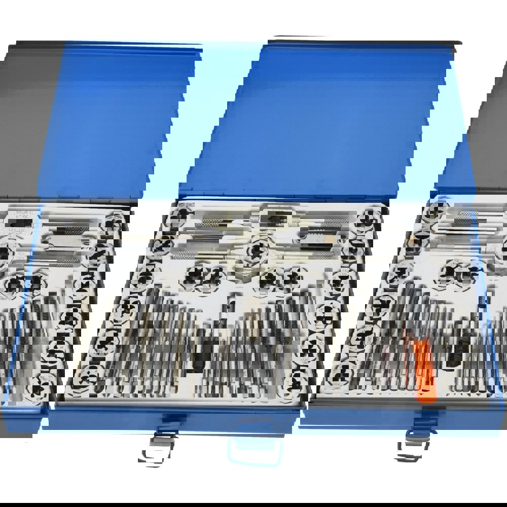 Tap & Die Set: #4-40 to 1/2-20 Taps, UNC