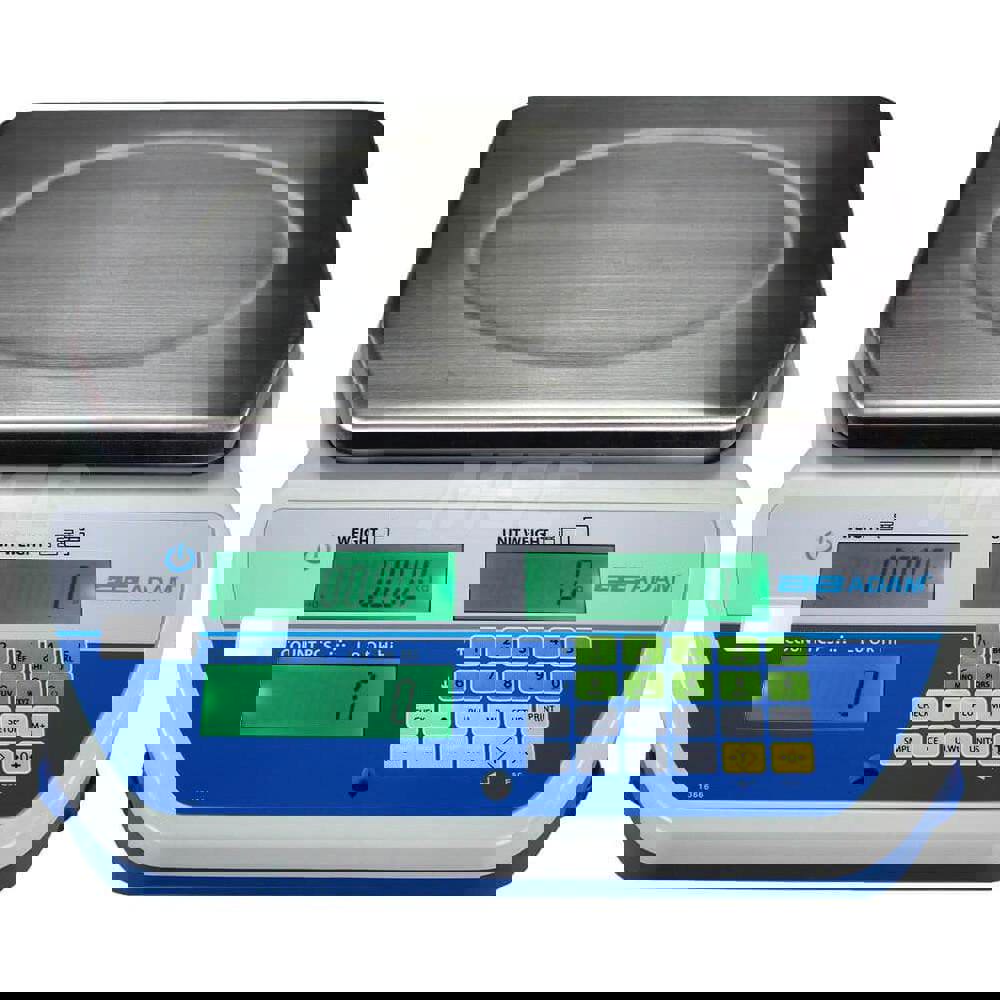 Portion Control & Counting Bench Scales; System Of Measurement: grams; kilograms; ounces; pounds ; Capacity: 35.000 ; Graduation: 1.5000 ; Platform Length: 8.3 ; Platform Width: 11.8 ; Platform Shape: Rectangle