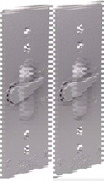 Switch Electrical Box Cover: Aluminum