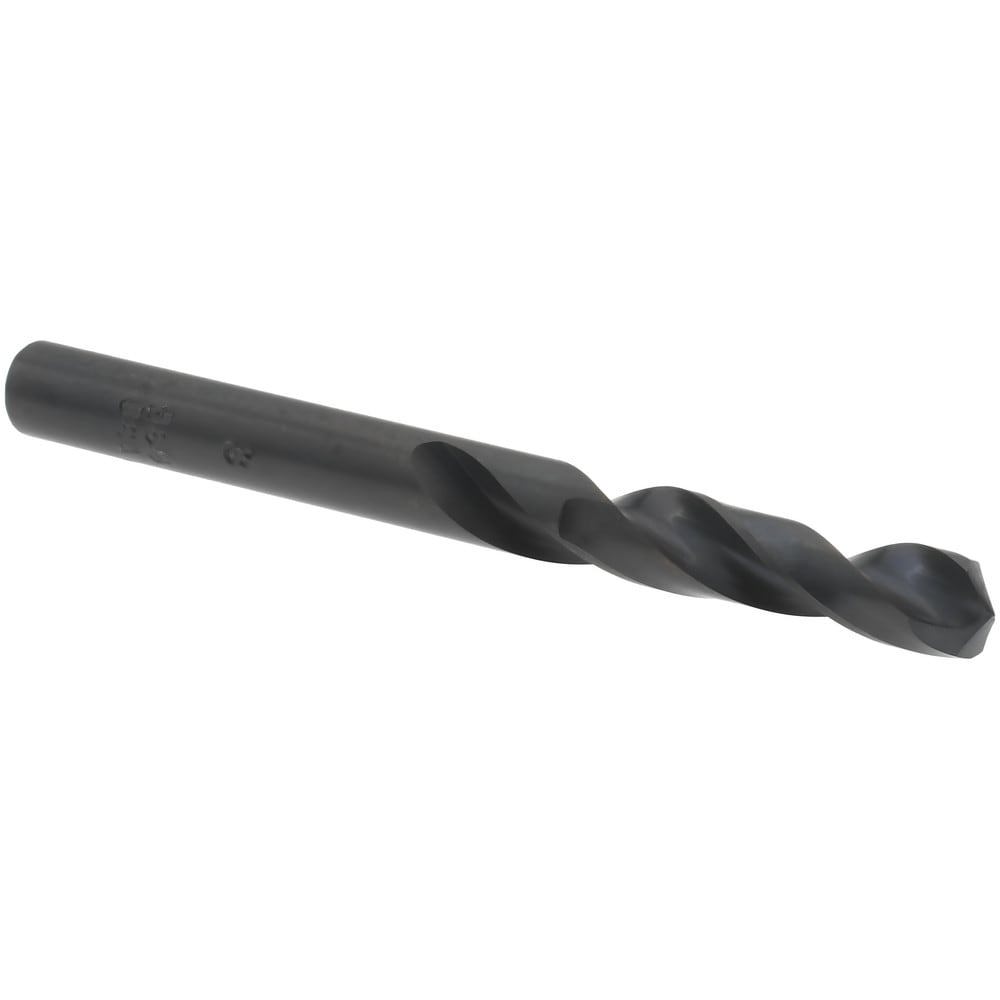 Screw Machine Length Drill Bit: Size #3, 135 deg Point, High-Speed Steel