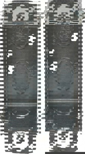 Electrical Switch Box: Steel, Rectangle, 3