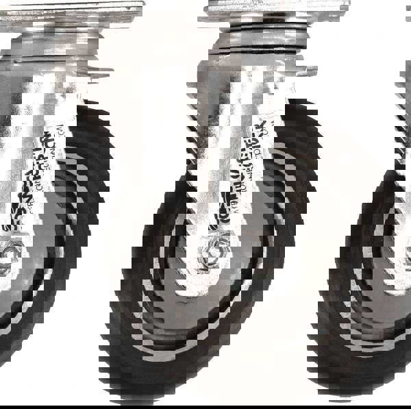 Swivel Top Plate Caster: Polyurethane, 4