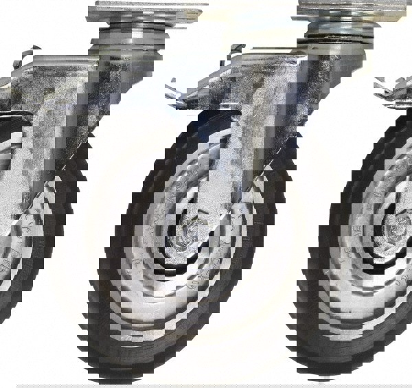 Swivel Top Plate Caster: Polyurethane, 5