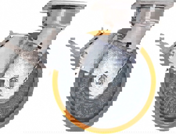 Swivel Top Plate Caster: Polyurethane, 6