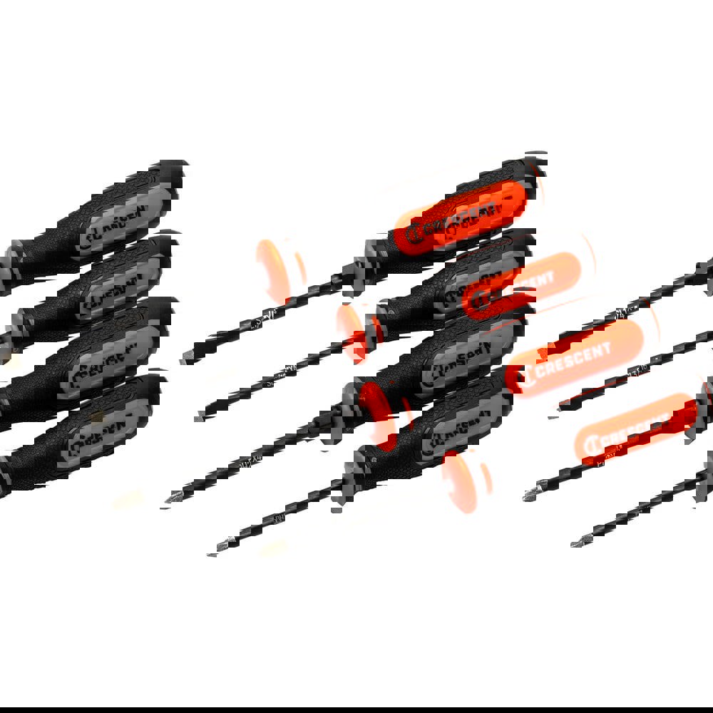 Screwdriver Sets; Screwdriver Types Included: Phillips, Slotted, Torx; Hex ; Container Type: Clamshell ; Tether Style: Not Tether Capable ; Number Of Pieces: 4 ; Insulated: No