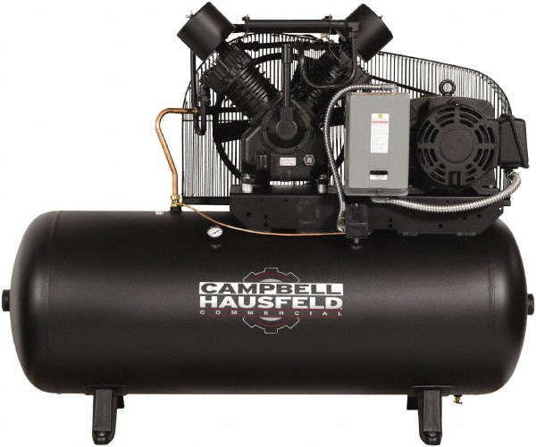 Stationary Electric Air Compressor: 15 hp