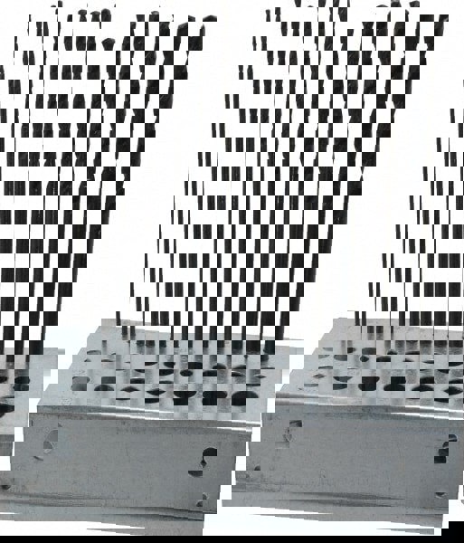 Drill Bit Set: Aircraft Extension Length Drill Bits, 13 Pc, 135 °, High Speed Steel