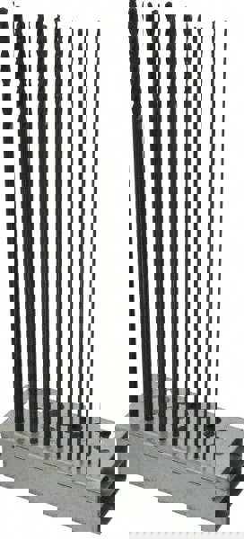 Drill Bit Set: Aircraft Extension Length Drill Bits, 13 Pc, 135 °, High Speed Steel