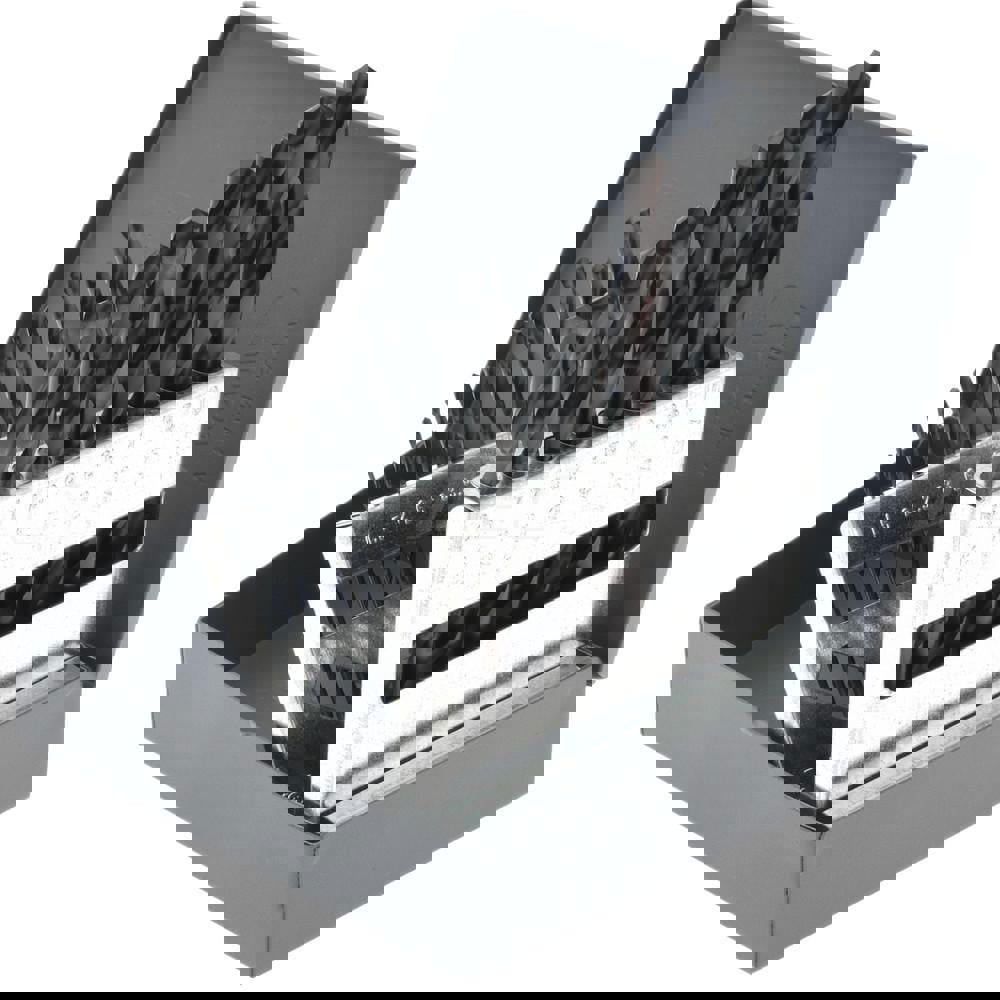 Drill Bit Set: Jobber Length Drill Bits, 118 °, High Speed Steel