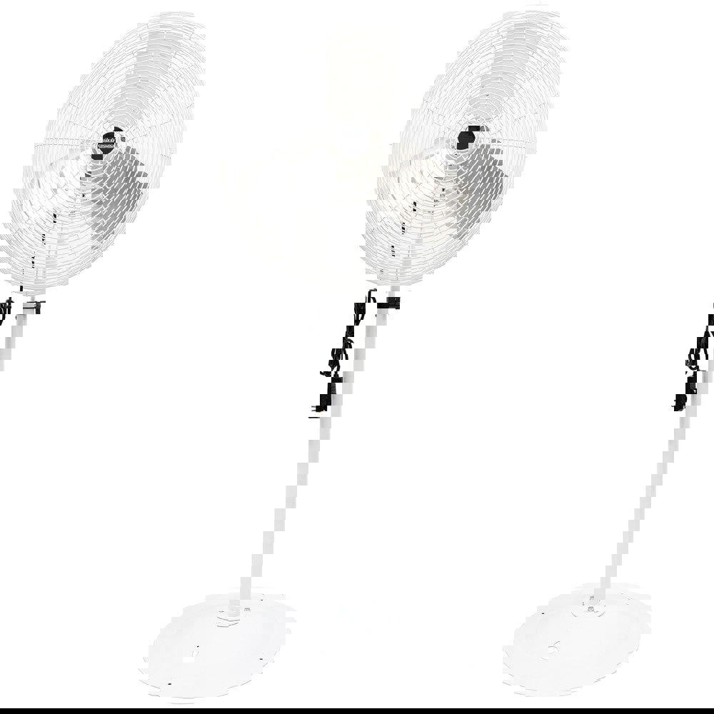 Pedestal Fans; Number of Speeds: 1 ; Blade Size: 24 (Inch); Maximum Cubic Feet Per Minute: 10480.0 ; Amperage: 2.8A ; Fan Diameter: 24in ; Voltage: 120V