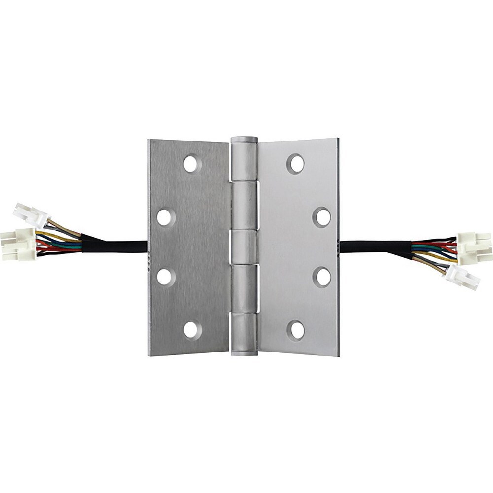 Commercial Hinges; Mount Type: Full-Mortise ; Hinge Material: Steel ; Length (Inch): 5 ; Finish: Satin Chrome ; Door Leaf Height (Decimal Inch): 5.0000 ; Door Leaf Width (Decimal Inch): 2.2500