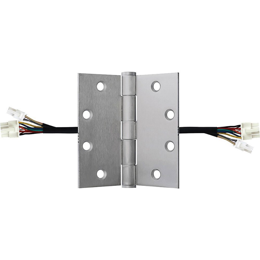 Commercial Hinges; Mount Type: Full-Mortise ; Hinge Material: Steel ; Length (Inch): 4-1/2 ; Finish: Satin Chrome ; Door Leaf Height (Decimal Inch): 4.5000 ; Door Leaf Width (Decimal Inch): 2.2500