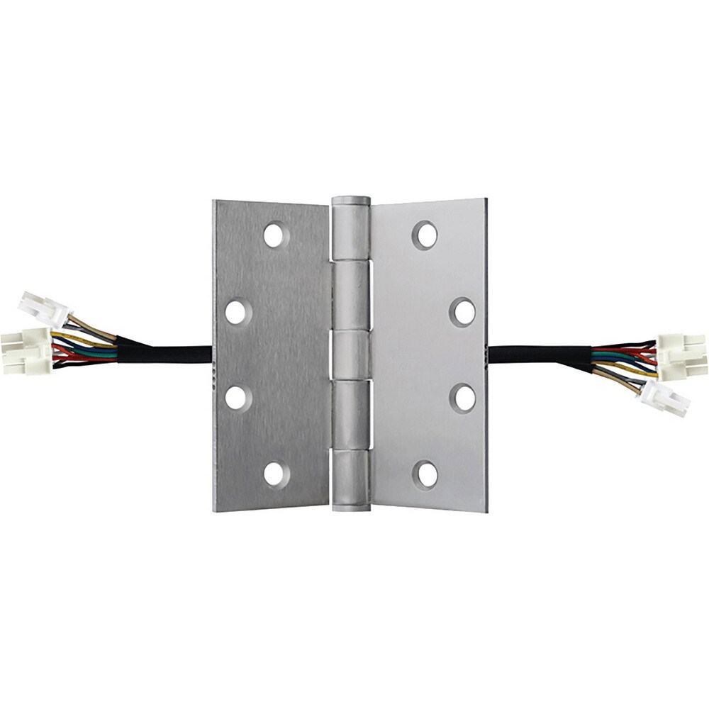 Commercial Hinges; Mount Type: Full-Mortise ; Hinge Material: Steel ; Length (Inch): 5 ; Finish: Satin Chrome ; Door Leaf Height (Decimal Inch): 5.0000 ; Door Leaf Width (Decimal Inch): 2.2500