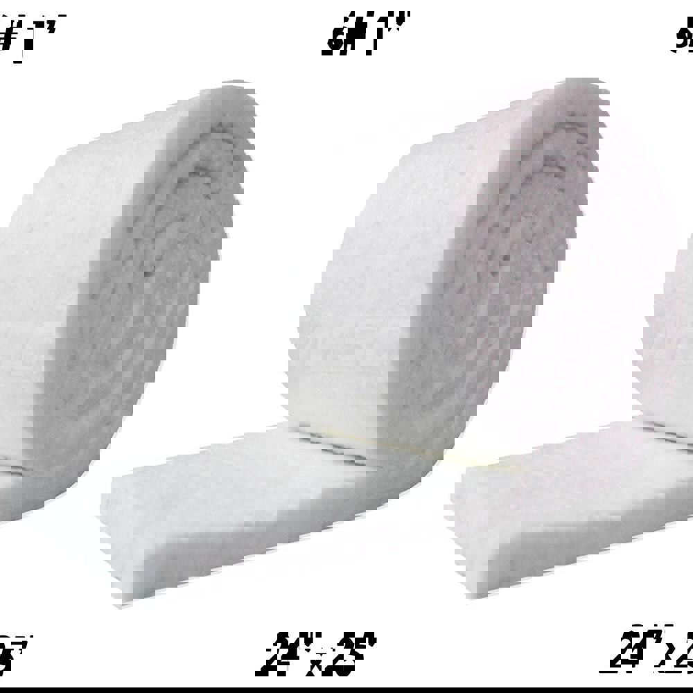 Ceramic Insulation 24 In W 25 ft.