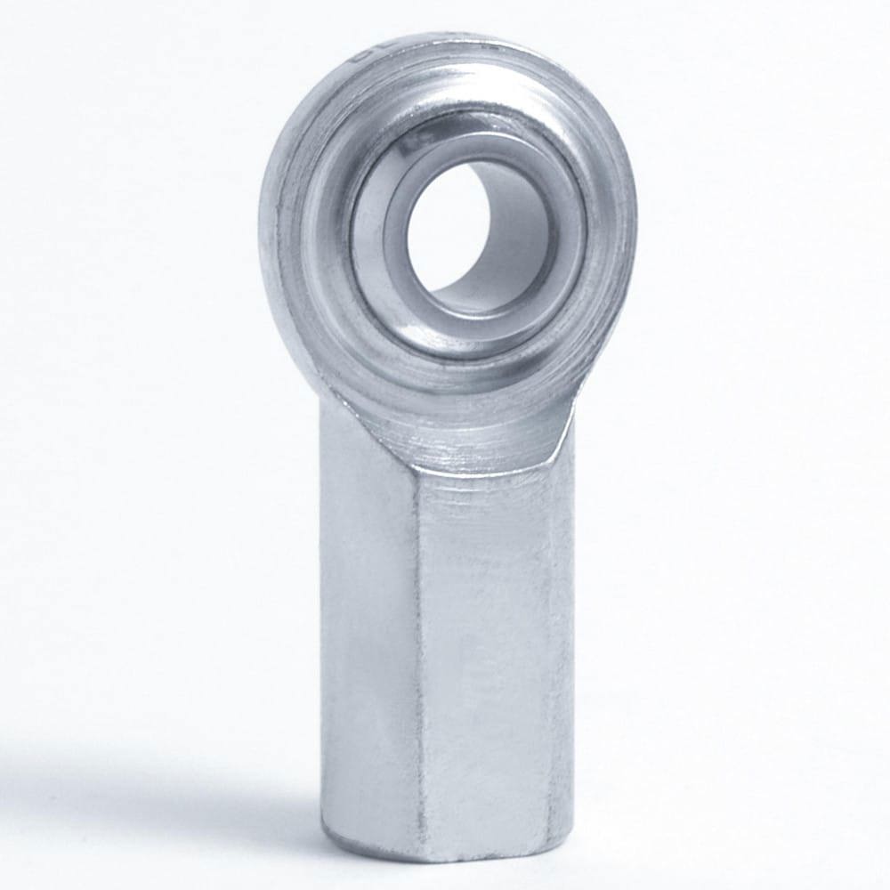 Spherical Rod Ends; Rod End Type: Spherical Joint ; Style: Commercial ; Thread Size: 5/8-18 ; Shank Length (Inch): 1.375 ; Housing Material: Steel ; Gender: Female