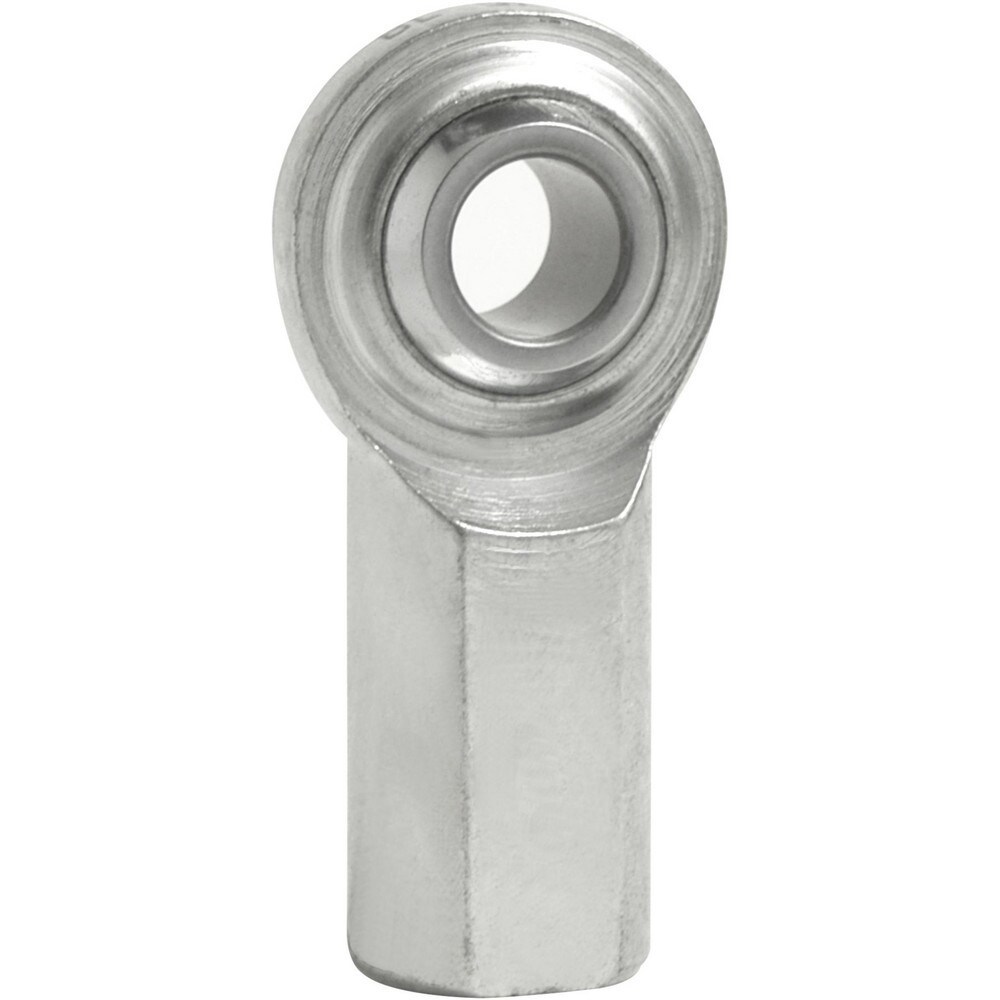 Spherical Rod Ends; Rod End Type: Spherical Joint ; Style: Commercial ; Thread Size: 3/8-24 ; Shank Length (Inch): 0.812 ; Housing Material: Steel ; Gender: Female