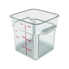 CONTAINER,SQFSTG,8QT,CLR