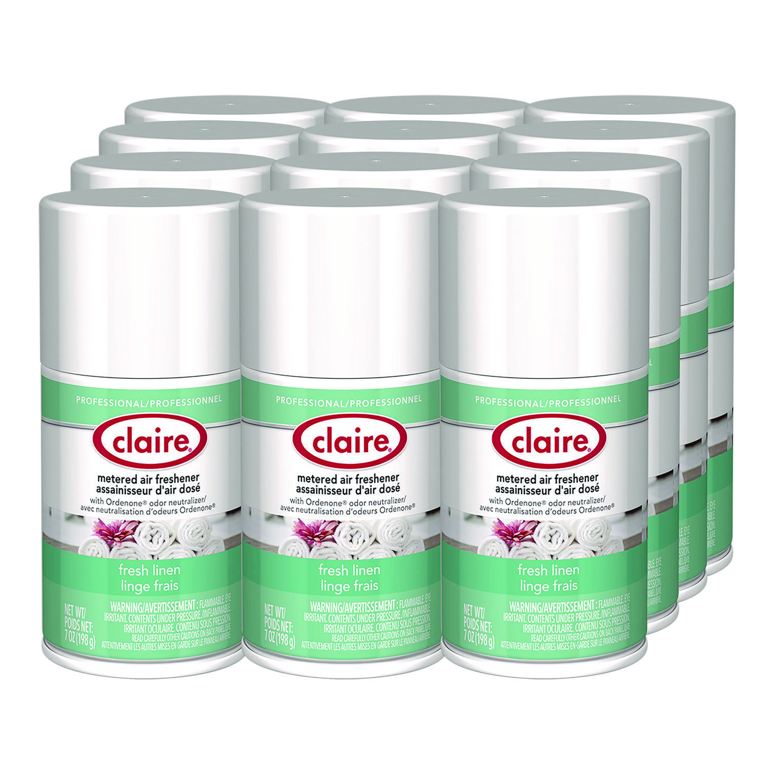 FRESHENER,LINEN,12,CLR