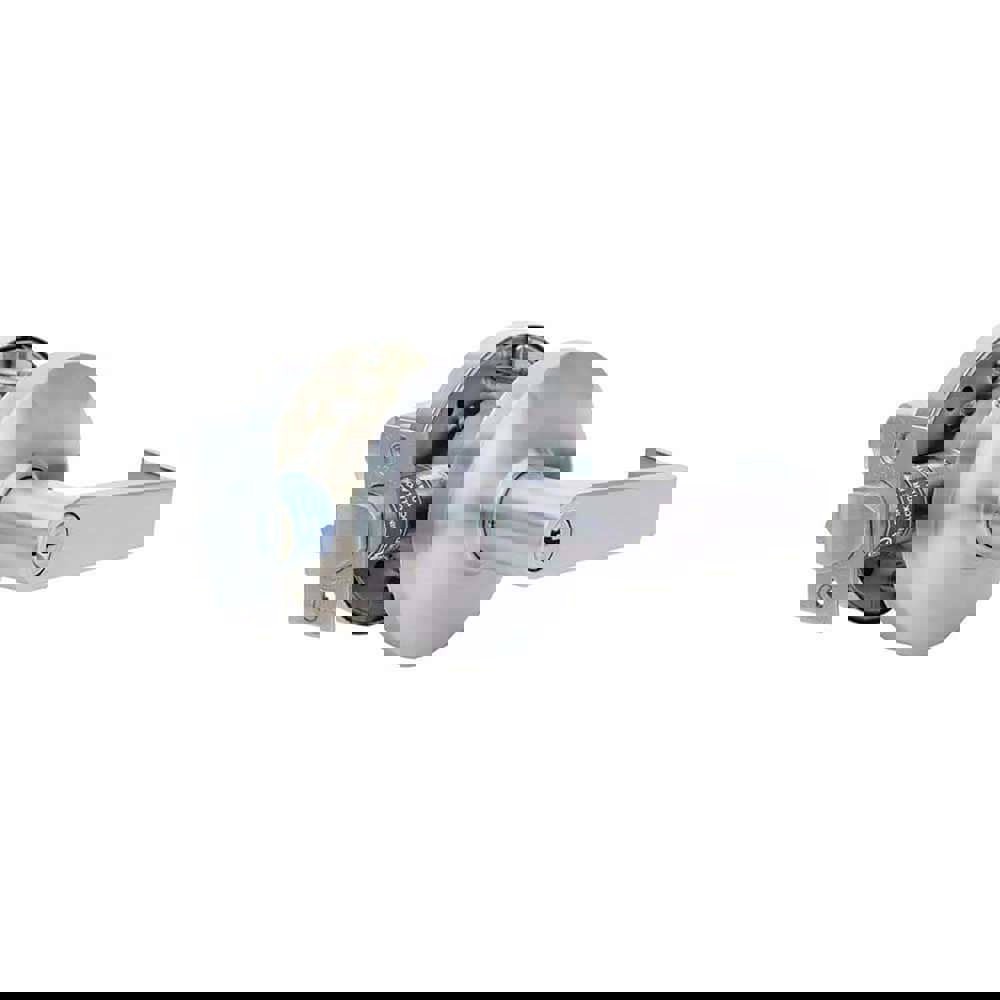 Lever Locksets; Lockset Type: Entrance,Office ; Key Type: Keyed Different ; Back Set: 2-3/4 (Inch); Cylinder Type: Conventional ; Material: Steel ; Door Thickness: 1-3/8 to 1/3-4