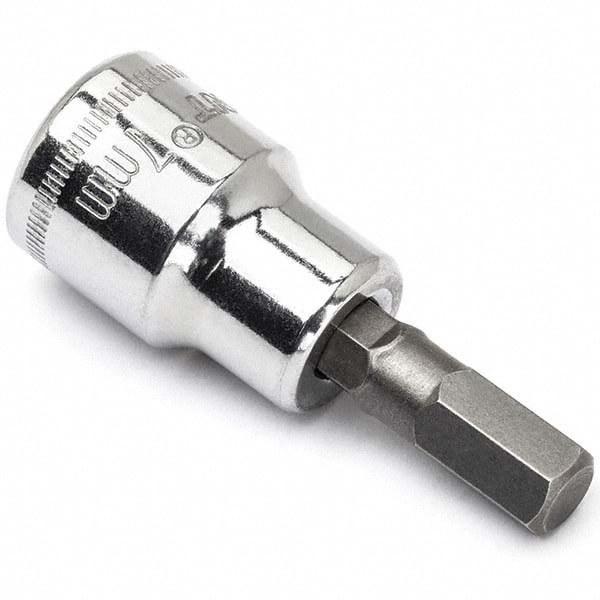 Hand Hex Bit Socket: 3/8
