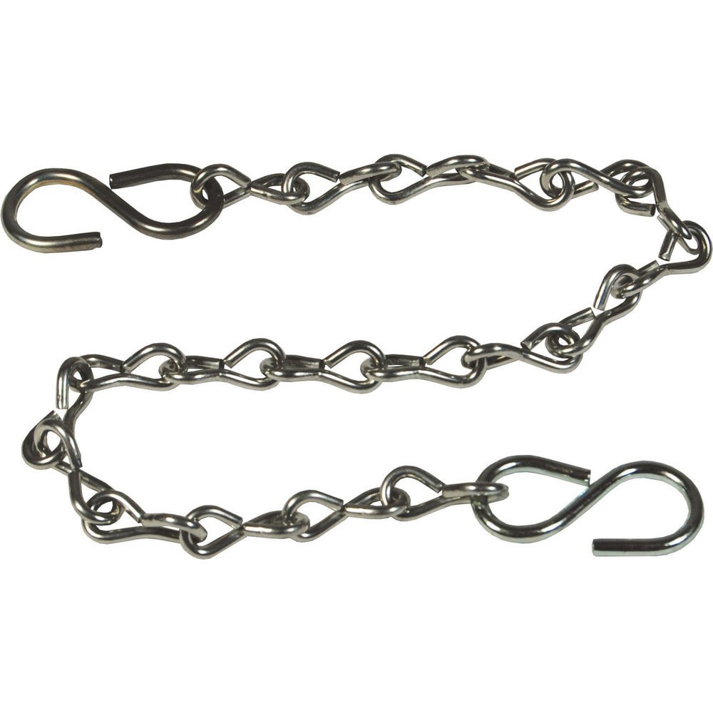 Suction & Discharge Hose Coupling Accessories; Accessory Type: Jack Chain w/S-Hook ; For Use With: Caps and Plugs ; Material: Carbon Steel ; Epa Watersense Certified: No ; UNSPSC Code: 40141734