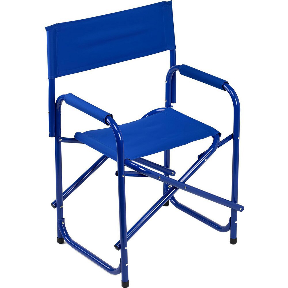 Temporary Structure Parts & Accessories; Product Type: Director's Chair ; Material: Aluminum ; Color: Blue ; Includes: (1) Director Chair-Standard (Blue)