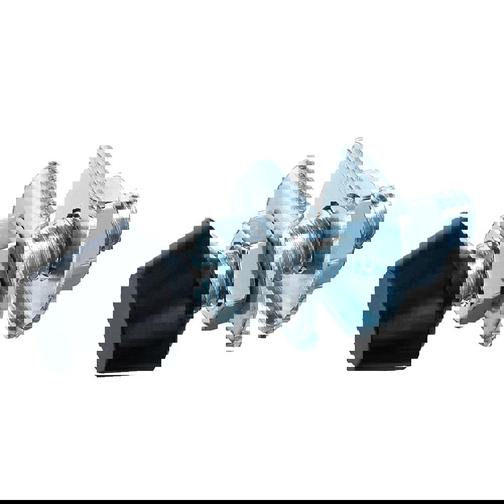 Clamp Spindle Retainers & Flanged Washers; Type: Cap; Type: Cap; For Spindle Diameter (mm): M8; For Spindle Diameter (Mm - 0 Decimals): M8; Thread Size: M8 x 1.25; Thread Size: M8 x 1.25; Material: Carbon Steel; Material: Carbon Steel; Finish/Coating: Ele