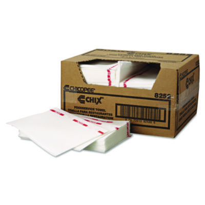 WIPES,WHITE W/RED LOGO