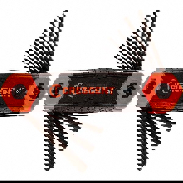 Hex Key Sets; Ball End: Yes ; Tool Type: Hex Key ; Handle Type: Folded ; Measurement Type: SAE ; Hex Size: 1/4 in; 1/8 in; 3/16 in; 3/32 in; 5/32 in; 5/64 in; 7/32 in; 7/64 in; 9/64 in ; Hex Size Range (Inch): 5/64 - 1/4