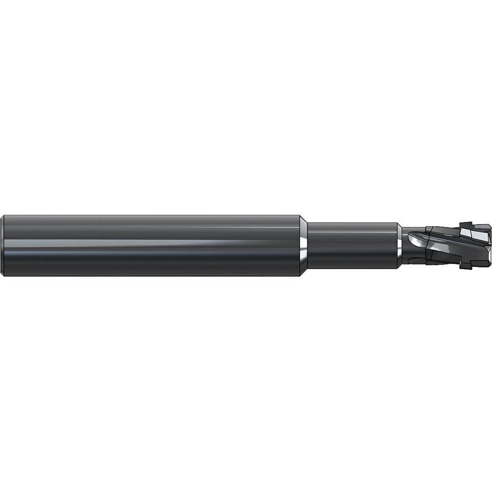 Charging Handle Slot Cutters; Cutter Diameter (Decimal Inch): 0.5060 ; Roughing: No ; Slot Width (Decimal Inch): 0.1270 ; Helix Angle: 15.00 ; Number Of Flutes: 4 ; Material: Solid Carbide