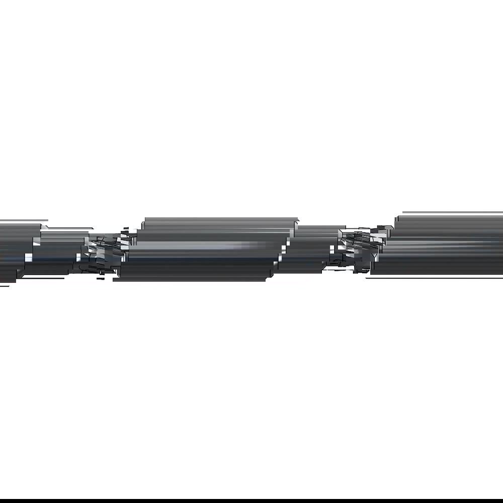 Charging Handle Slot Cutters; Cutter Diameter (Decimal Inch): 0.4860 ; Roughing: Yes ; Slot Width (Decimal Inch): 0.1270 ; Helix Angle: 30.00 ; Number Of Flutes: 3 ; Material: Solid Carbide