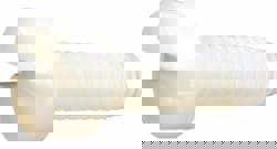 Machine Screw: M5x0.8 x 40.00 mm Length Under Head, Cheese Head, Slotted