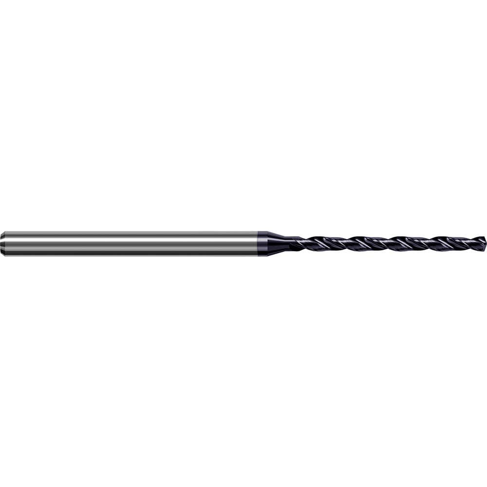 Jobber Length Drill Bit: #25, 140 &deg;, Solid Carbide