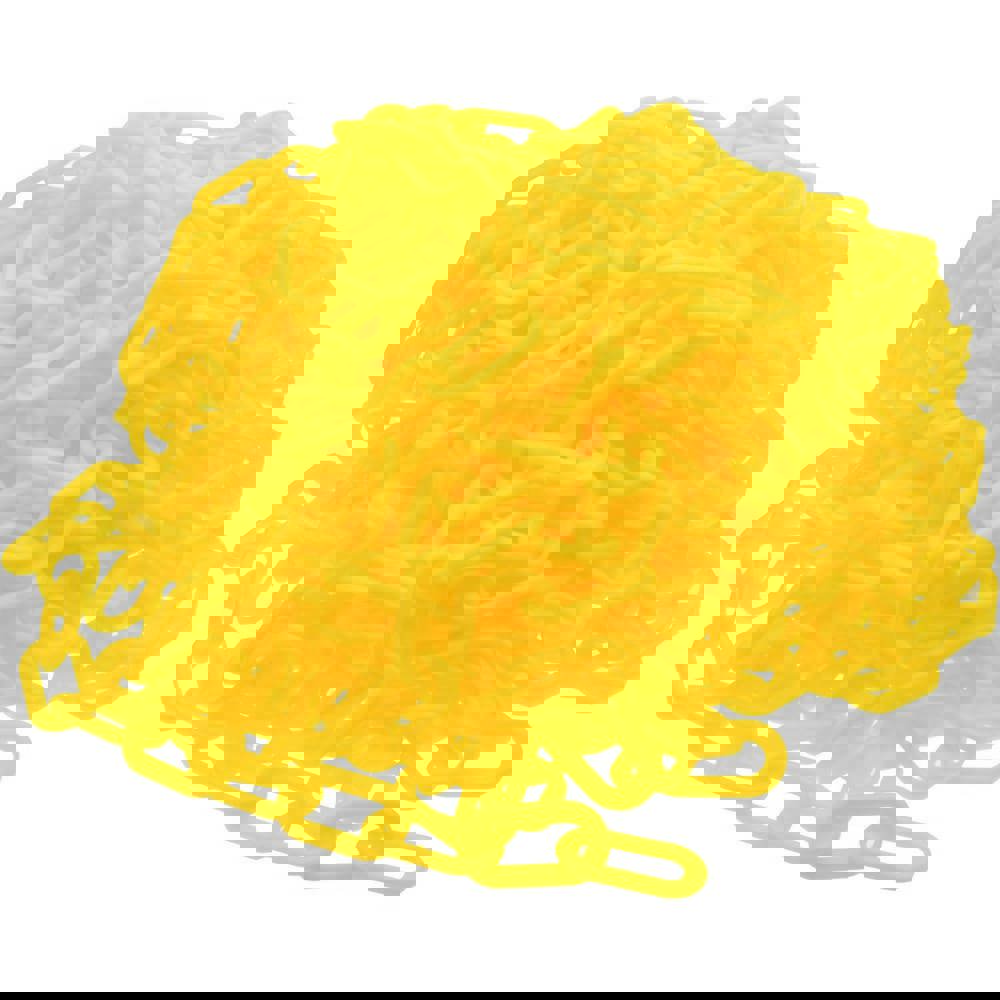 Chain: Plastic, Yellow, 100' Long, 2
