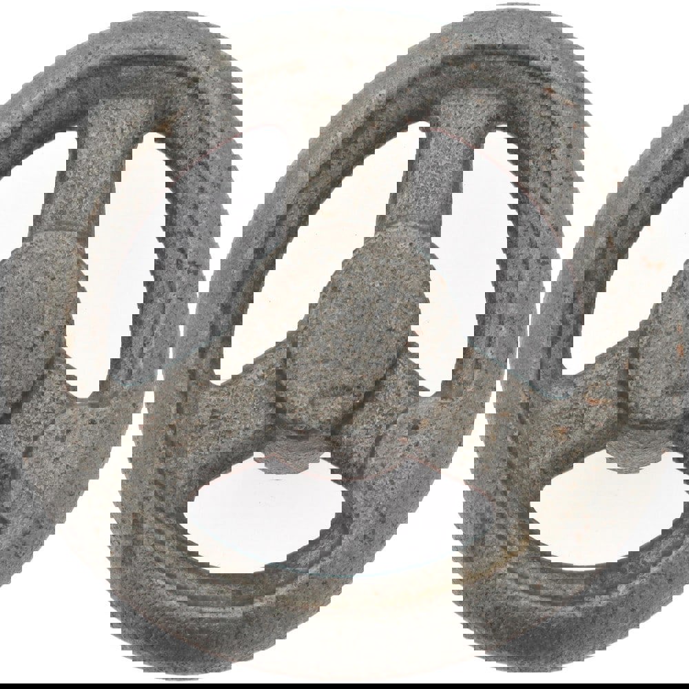 Spoked Straight Handwheel: Plain Finish