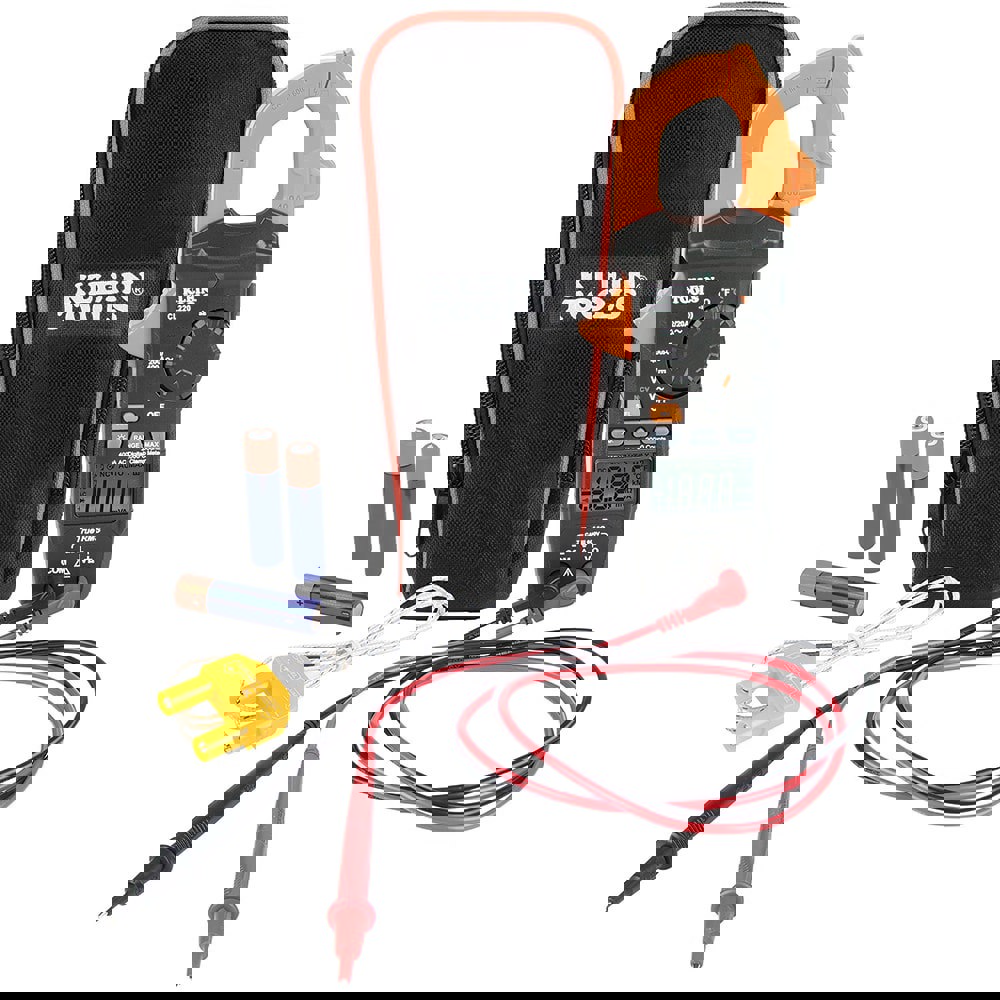 Auto Ranging Clamp Meter: CAT III & CAT IV, 1.61