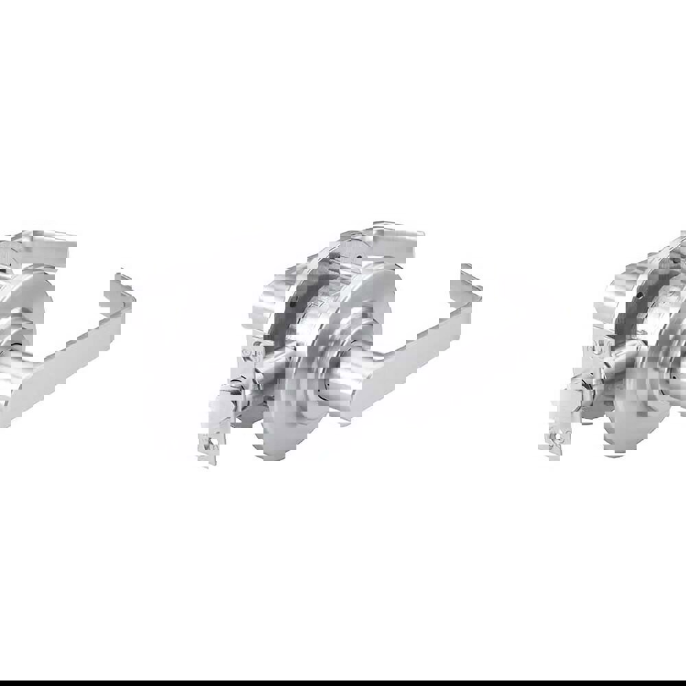 Lever Locksets; Lockset Type: Passage,Closet ; Key Type: Keyless ; Back Set: 2-3/4 (Inch); Material: Steel ; Door Thickness: 1-3/8 to 1-3/4 ; Finish: Satin Chrome