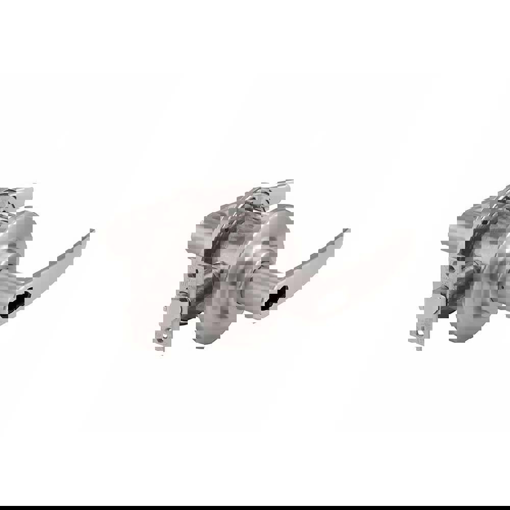 Lever Locksets; Lockset Type: Entry ; Key Type: Keyed Different ; Back Set: 2-3/4 (Inch); Cylinder Type: SFIC Less Core ; Material: Steel ; Door Thickness: 1-3/8 to 1-3/4