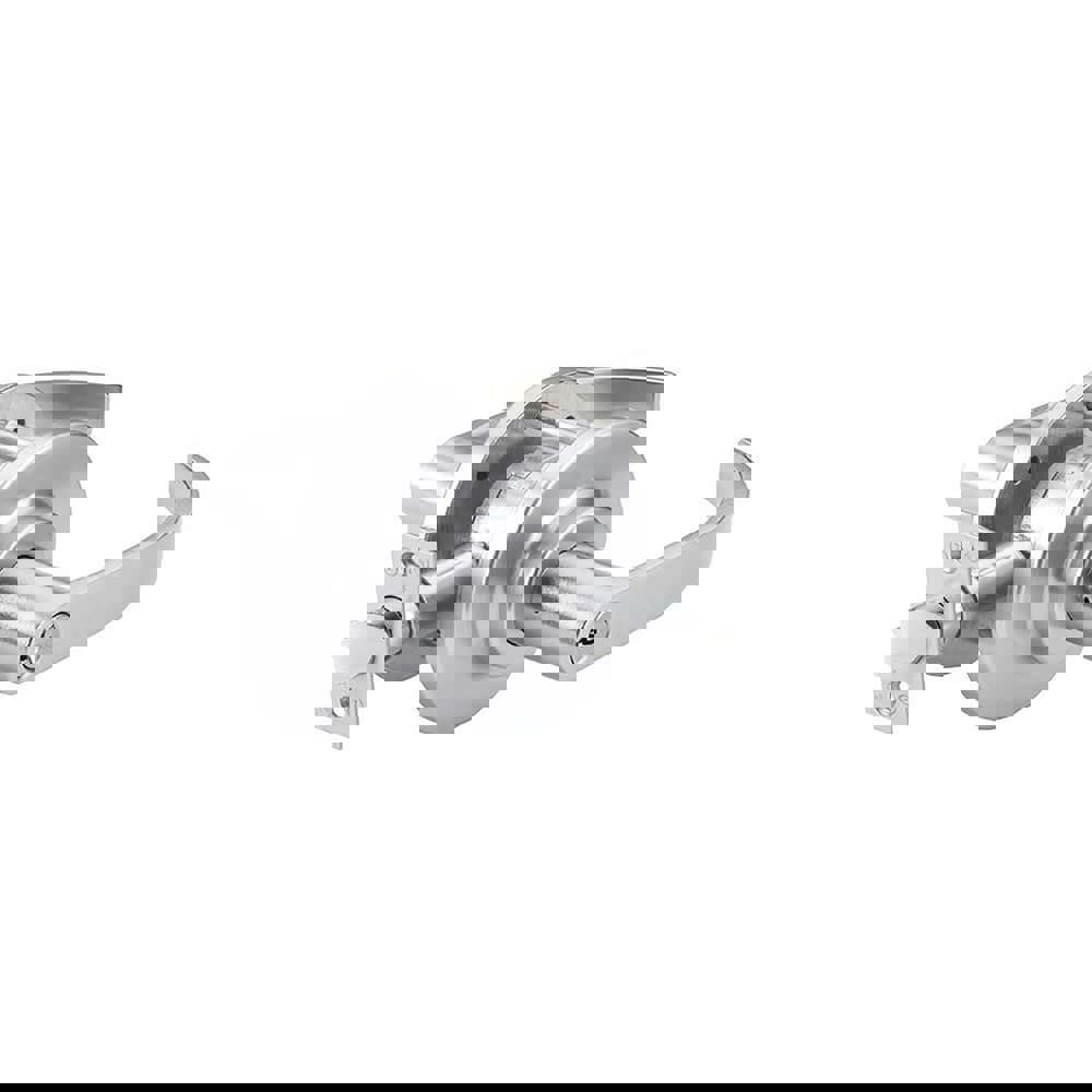 Lever Locksets; Lockset Type: Classroom ; Key Type: Keyed Different ; Back Set: 2-3/4 (Inch); Cylinder Type: Conventional ; Material: Steel ; Door Thickness: 1-3/8 to 1-3/4