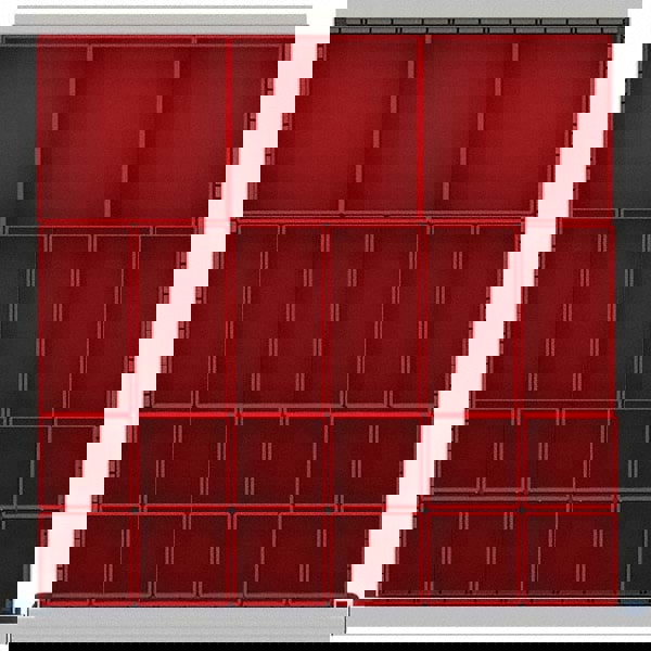 21-Compartment Drawer Divider Layout for 2.17
