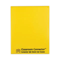FOLDER,TWO-PCKET,25/BX,YL