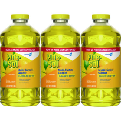 80 OZ PINE-SOL CONCENT LEMON 3/CA
