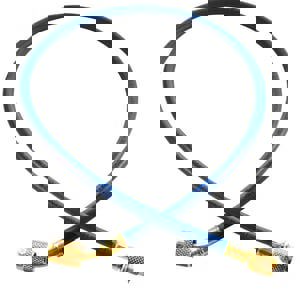 1/4X60 BLUE ENVIRO SAFE HOSE W/ F