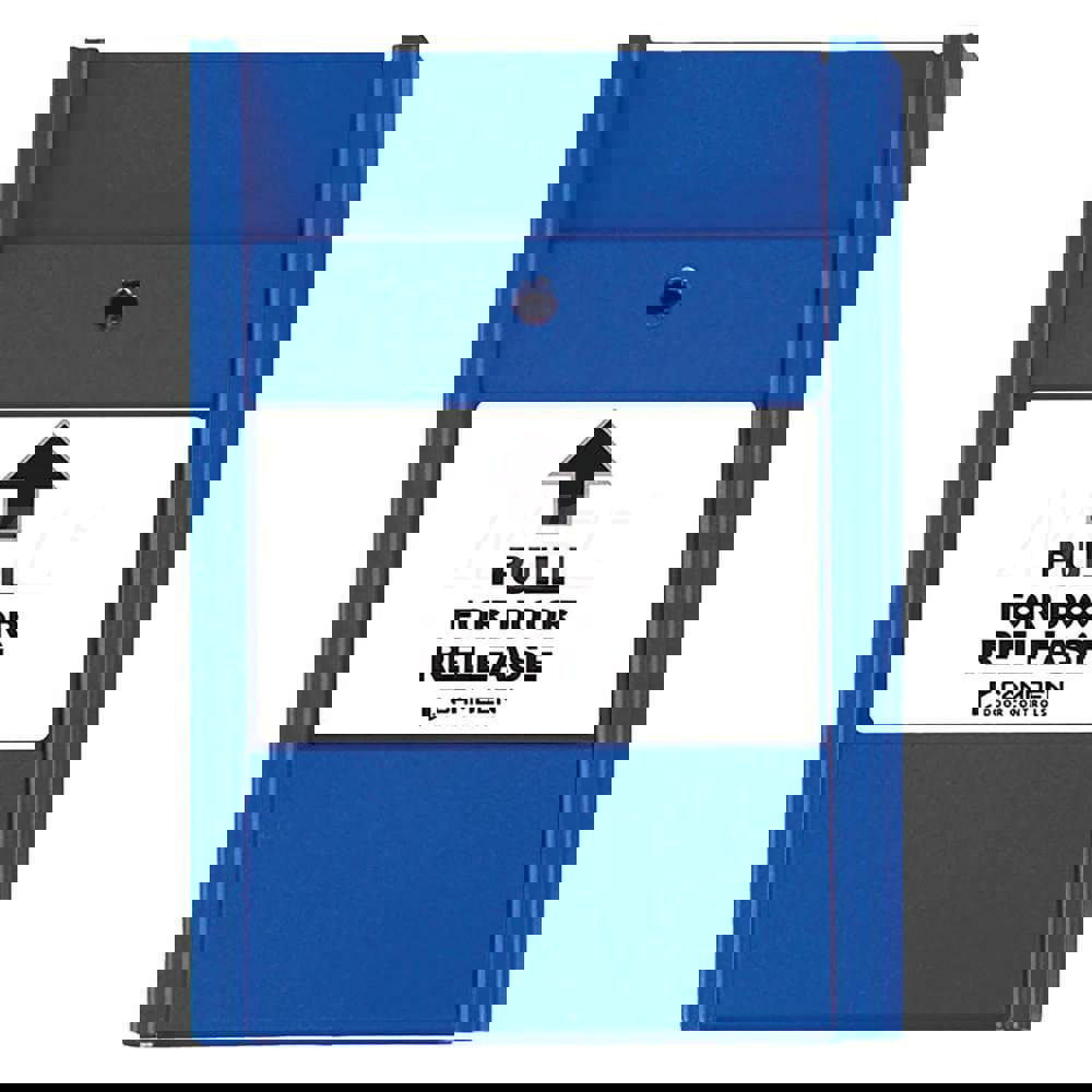 Emergency Pull Control Station: Pull, 1NO/1NC, Pull for Door Release