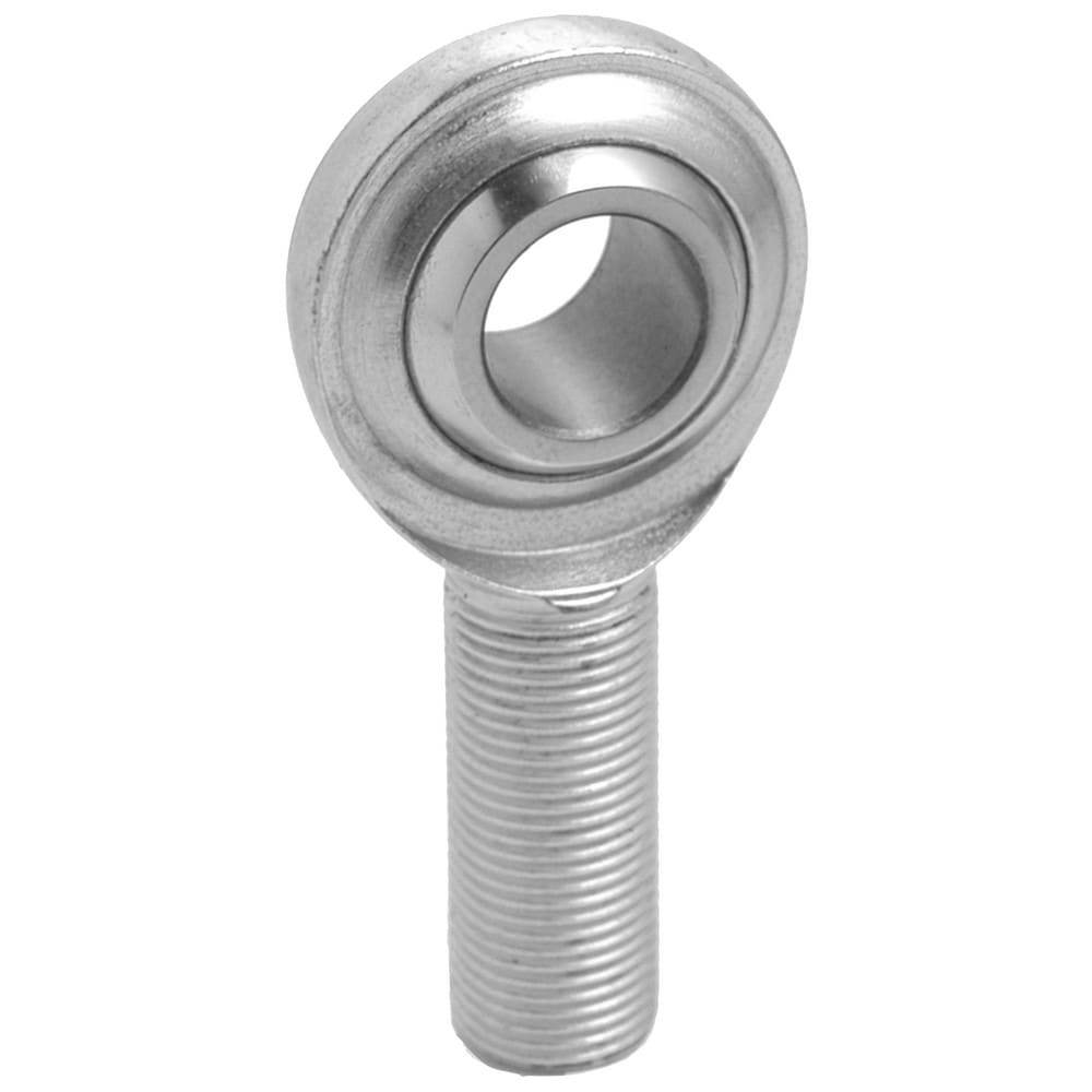 Spherical Rod Ends; Rod End Type: Spherical Joint ; Style: Commercial ; Thread Size: 1/2-20 ; Shank Length (Inch): 1.500 ; Housing Material: Steel ; Gender: Male