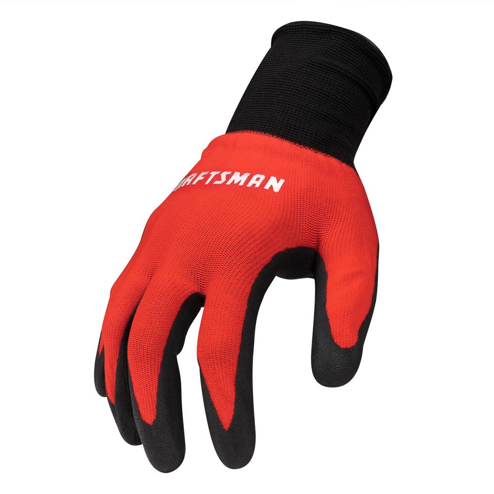 Multipurpose Nitrile Dipped Palm Unisex Nylon Gloves, X-Large