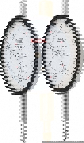 5mm Range, 0-50 Dial Reading, 0.01mm Graduation Dial Drop Indicator
